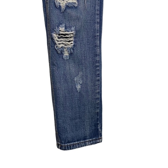 One by One Teaspoon Awesome Baggies Distressed Mid Rise Tapered Leg Jeans 29 - Picture 8 of 16